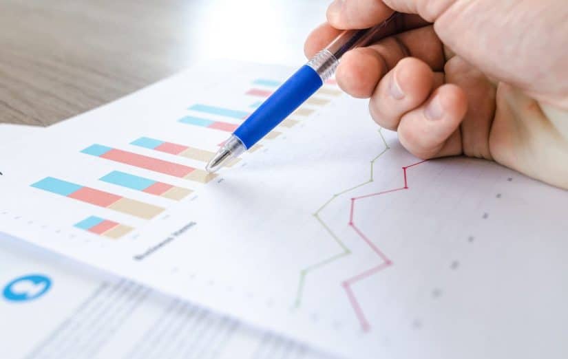 Document with statistics
