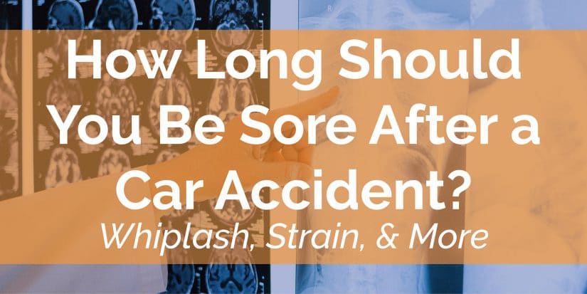 Image for How Long Should You Be Sore After a Car Accident? Whiplash, Strain, and More post