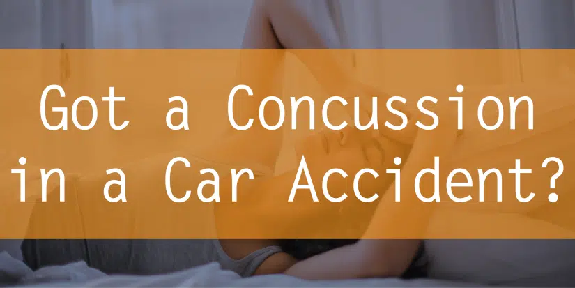 Image for Got a Concussion in a Car Accident? post