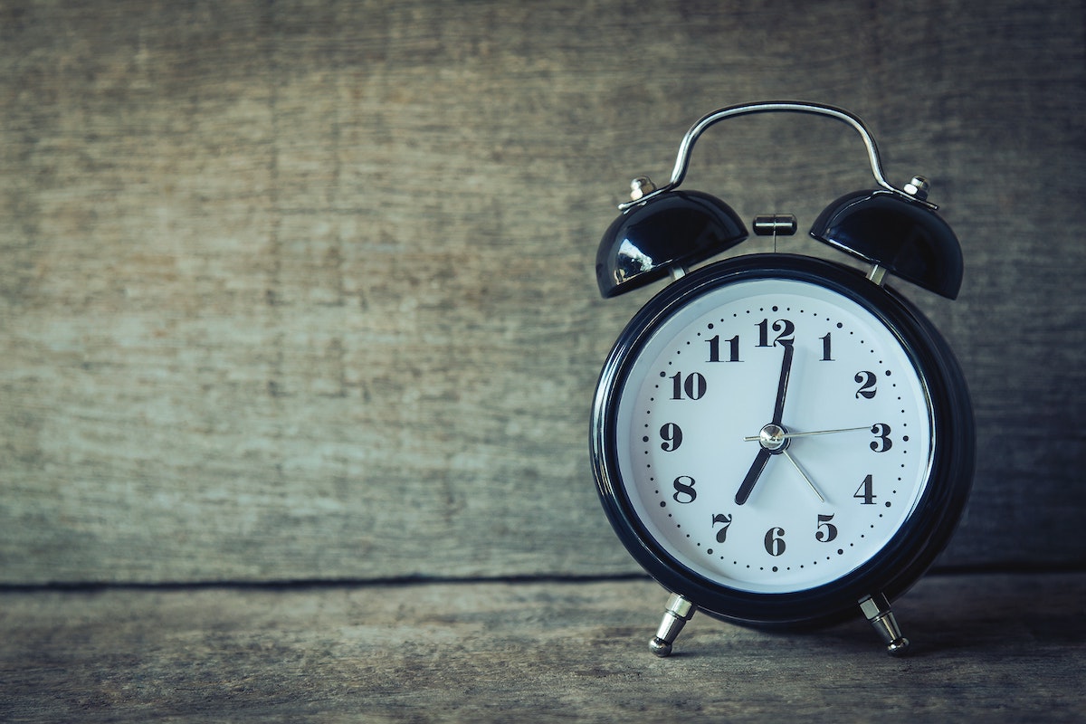 Alarm clock, representing time running out on statute of limitations