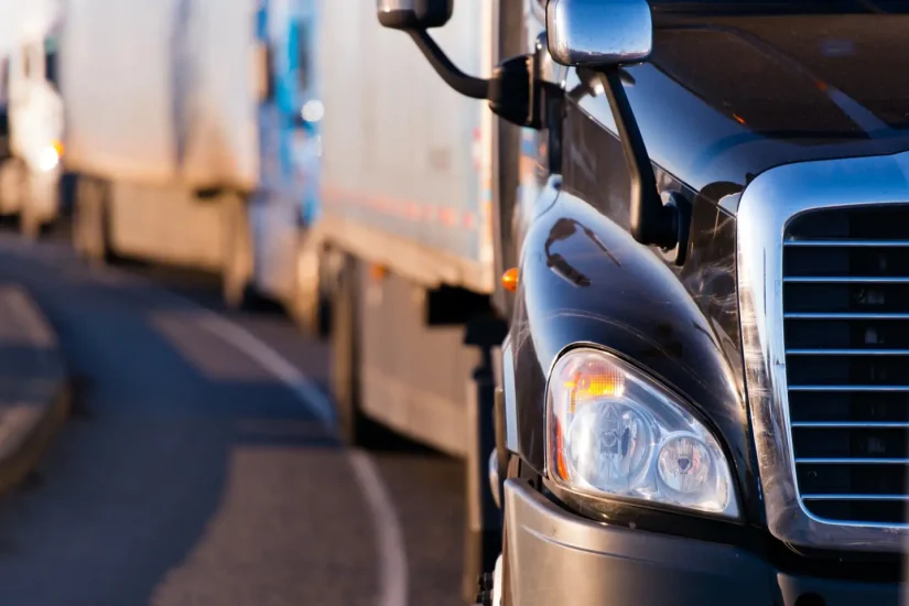 Photo of a Truck Accident