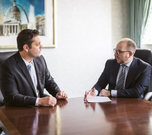 Attorneys at desk