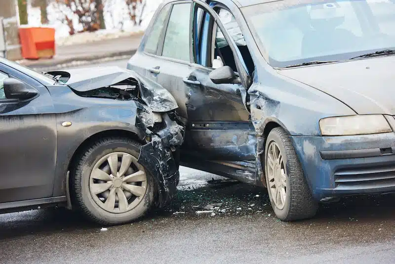 Collision Of Two Cars