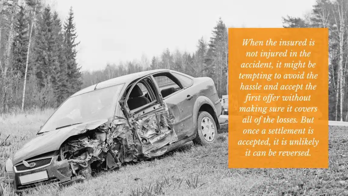 car accident without injuries