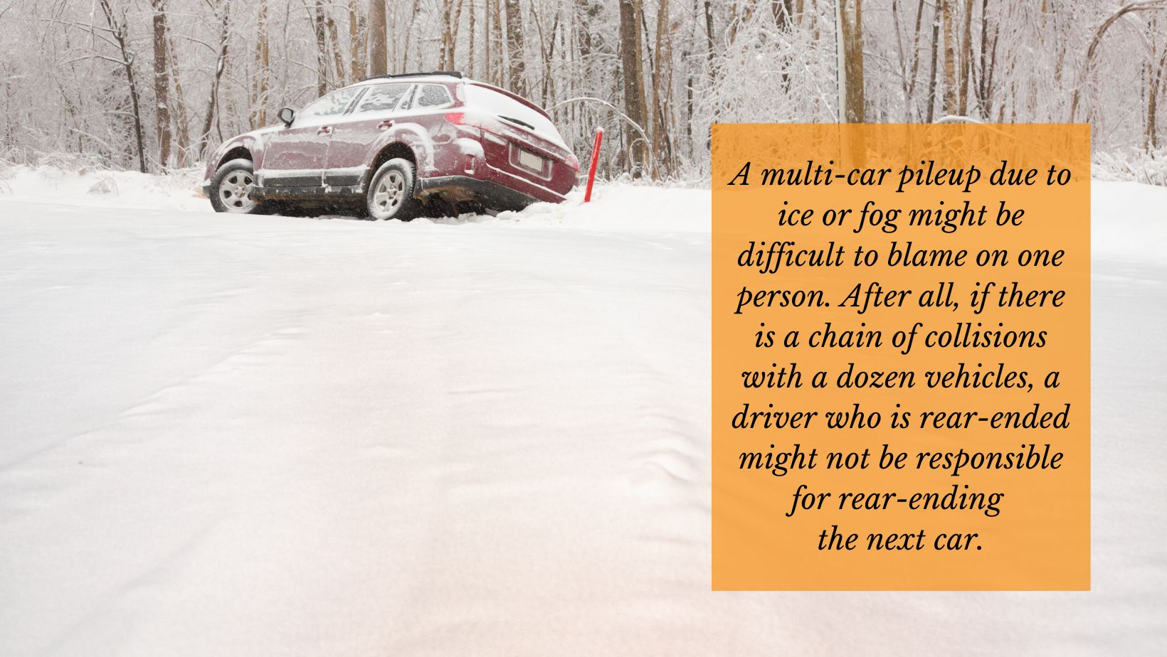car accident on ice