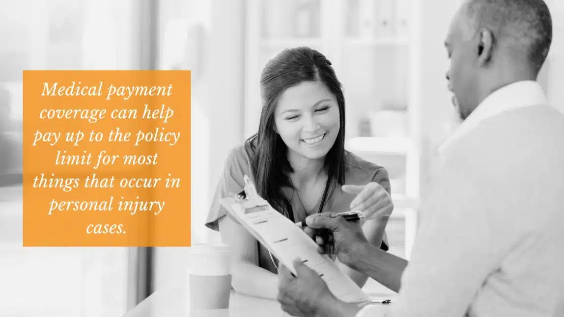 discussing medical payment coverage