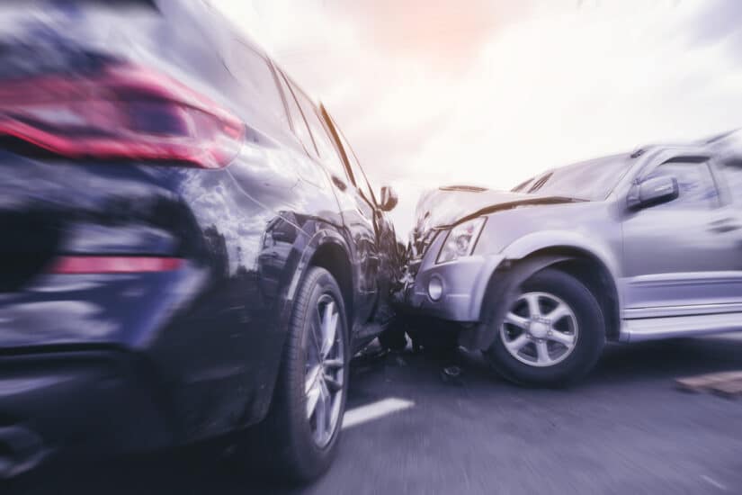 Photo of Speeding Car