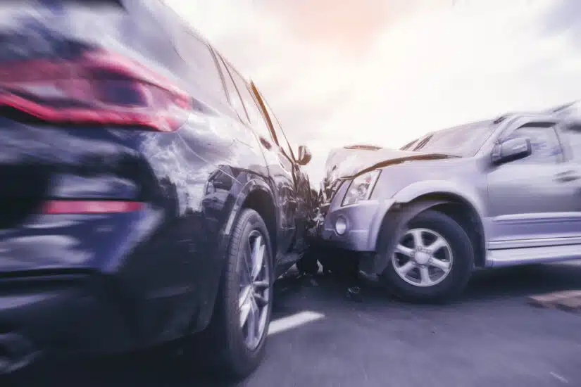 Photo of Speeding Car