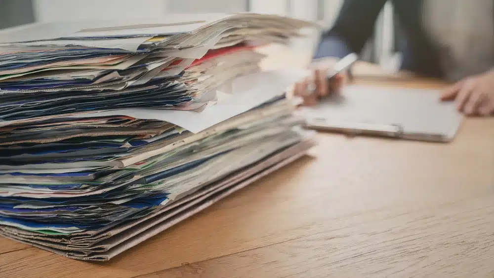 Case review in preparation for a trial